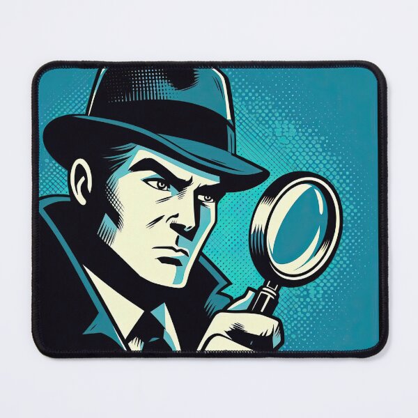 Item preview, Detective Pop Art Style designed and sold by artofuniverse.