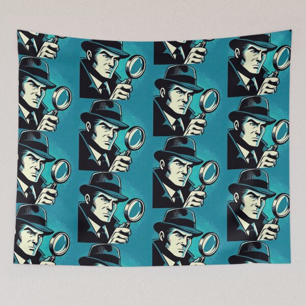 Item preview, Detective Pop Art Style designed and sold by artofuniverse.