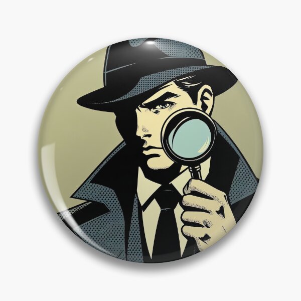 Item preview, Detective Pop Art Style designed and sold by artofuniverse.