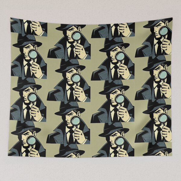 Item preview, Detective Pop Art Style designed and sold by artofuniverse.
