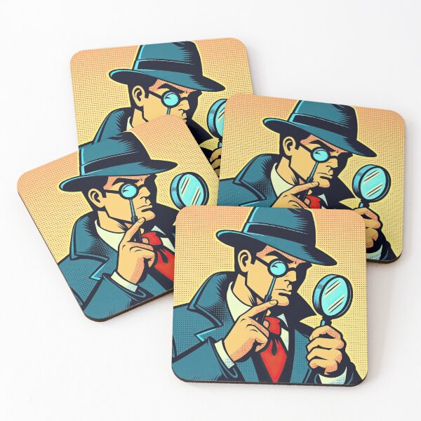 Item preview, Detective Pop Art Style designed and sold by artofuniverse.