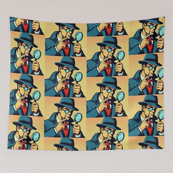 Item preview, Detective Pop Art Style designed and sold by artofuniverse.