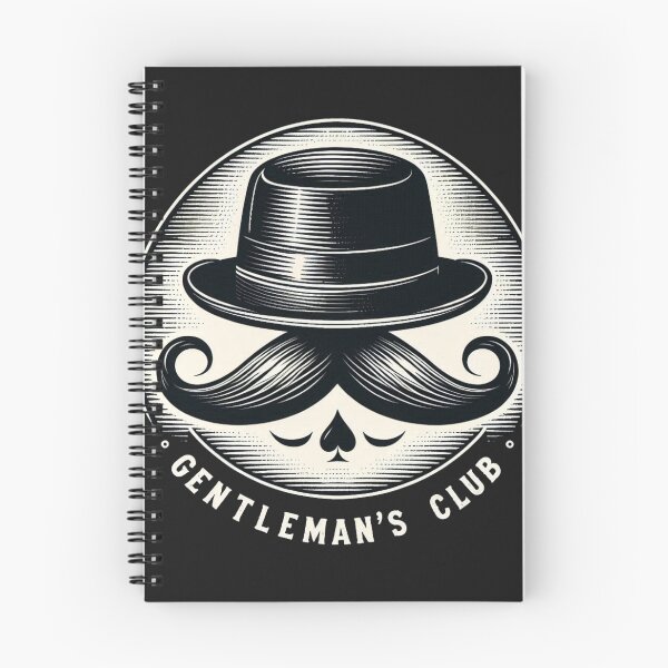 Item preview, Gentleman's Club Mustache Icon - retro vintage style for a true gentleman ( hair salon , barber shop) designed and sold by PatrykT94.