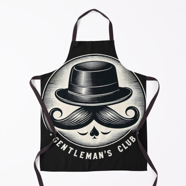 Item preview, Gentleman's Club Mustache Icon - retro vintage style for a true gentleman ( hair salon , barber shop) designed and sold by PatrykT94.