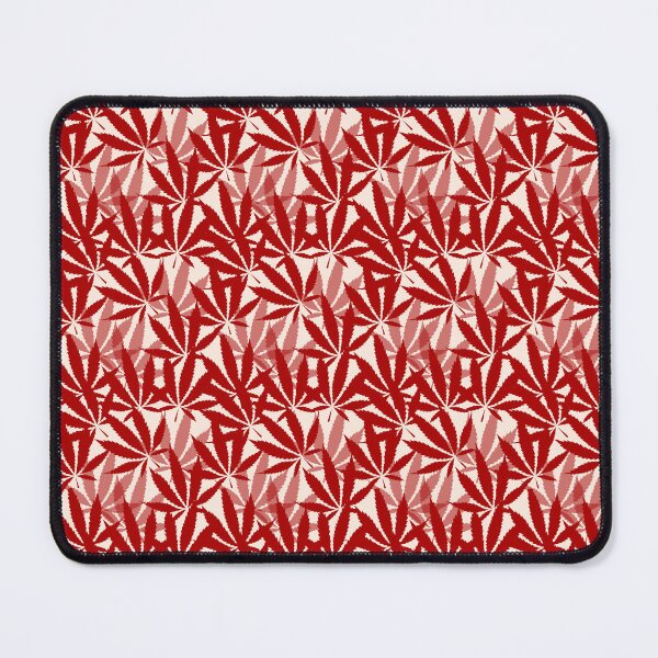 Item preview, Red Hemp Leaves designed and sold by dottiedigitals.
