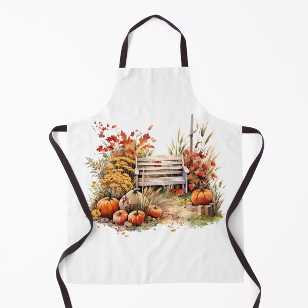 Item preview, Fall Botanical Garden with Pumpkins designed and sold by GiraffeCreative.