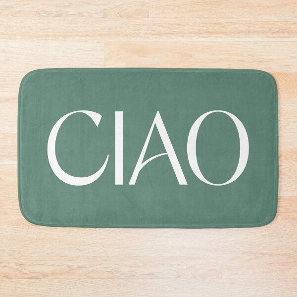 Item preview, Ciao Italian Word White designed and sold by Jeallan Designs.