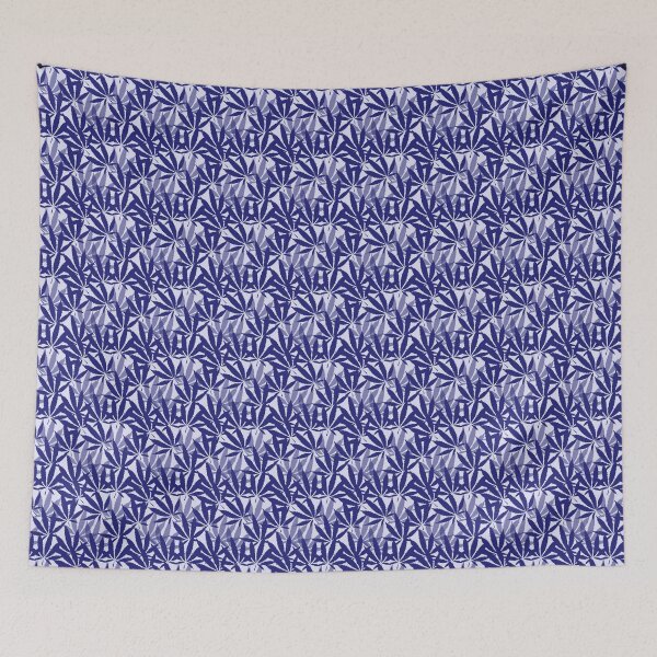 Item preview, Blue Hemp Leaves designed and sold by dottiedigitals.