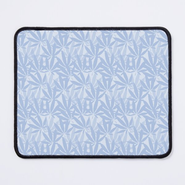 Item preview, Light Blue Hemp Leaves designed and sold by dottiedigitals.
