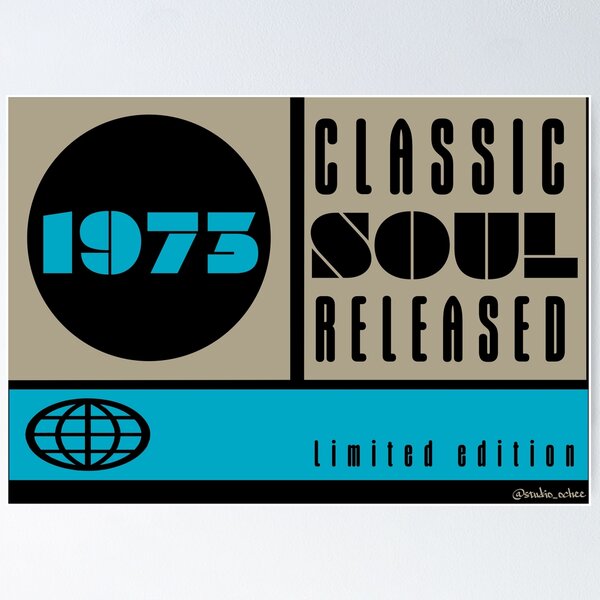 Item preview, 1973 Soul born year artwork designed and sold by studioochee03.