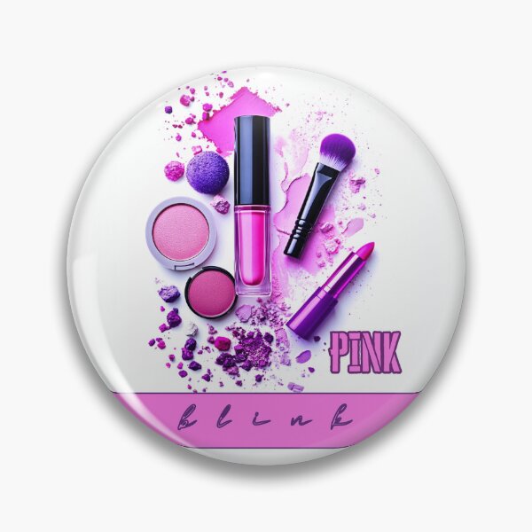 Item preview, Pink blink, cosméticos rosas y morados, sombras de ojos y lápiz labial designed and sold by silent-violin.