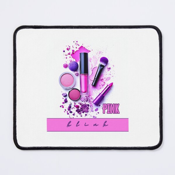 Item preview, Pink blink, pink and purple cosmetics, eye shadows and lipstick designed and sold by silent-violin.