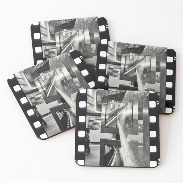 Item preview, Filmstrip Artwork, Double Exposure, Urban subway designed and sold by IdoFriedmanArt.