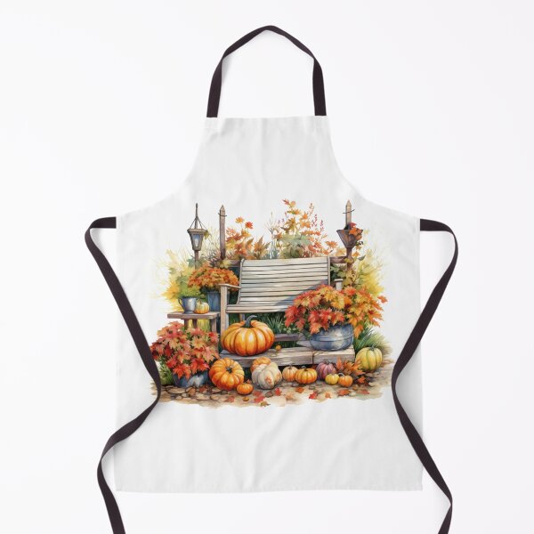 Item preview, Fall Botanical Garden with Pumpkins designed and sold by GiraffeCreative.