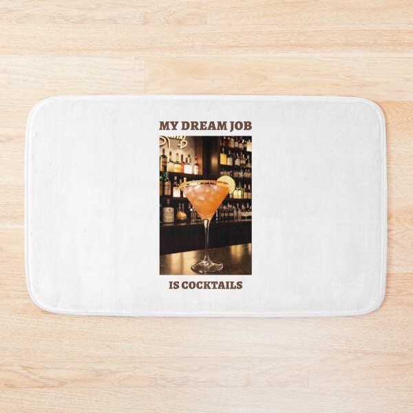 Item preview, My dream job is cocktails t-shirt top shirt designed and sold by OAKDEN.