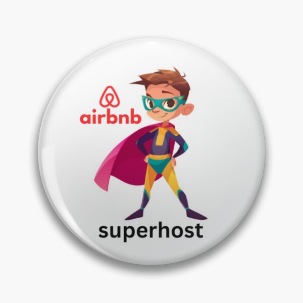 Item preview, Super Hero Super Host Airbnb Reservation Apartments Five Stars designed and sold by DaniVi.
