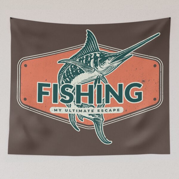 Item preview, Fishing My Ultimate Escape Life Style designed and sold by PositivelyPrinted.