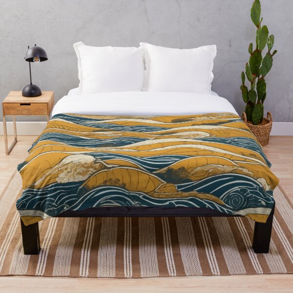 Item preview, Sea waves beach art designed and sold by Knowvhere.