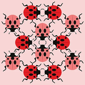 Artwork thumbnail, Ladybug Tangle by InGFocus
