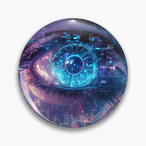 Item preview, The Cyber Eye: Always Watched, Always Connected designed and sold by AI-Only Creations.