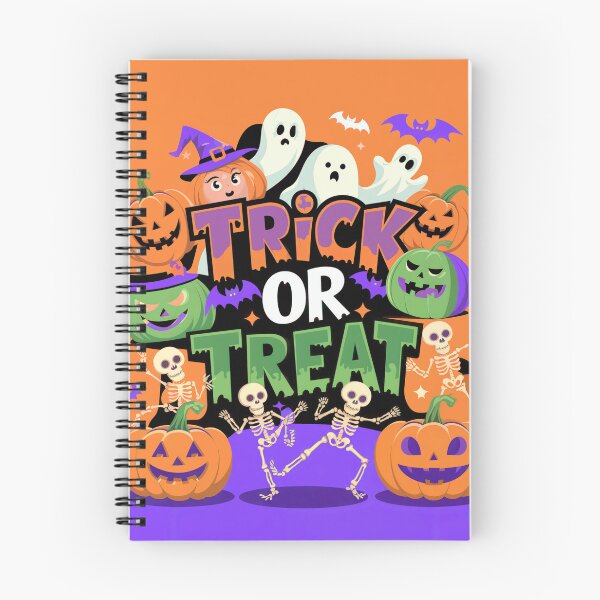 Item preview, Diseño tipográfico festivo de Halloween con truco o trato designed and sold by Lisa Pearlman.