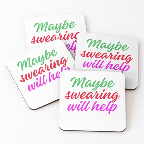 Item preview, Maybe swearing will help designed and sold by AngelArtss.