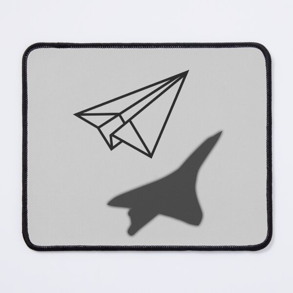 Item preview, Super Sonic Paper Plane Shadow designed and sold by RedFirecracker.