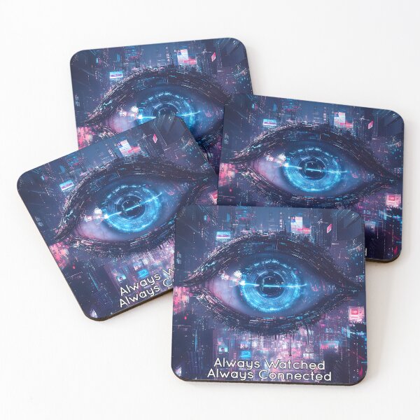 Item preview, Surveillance Nexus: Always Watched, Always Connected designed and sold by AI-Only Creations.