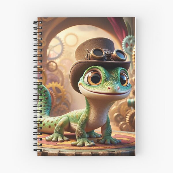 Item preview, Steampunk Australian Gecko designed and sold by Sillytoe.