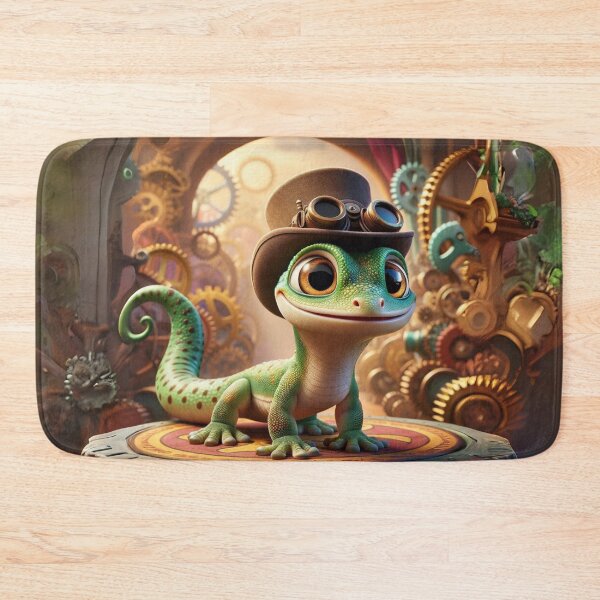 Item preview, Steampunk Australian Gecko designed and sold by Sillytoe.