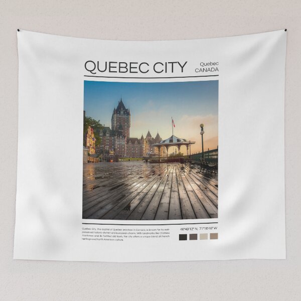 Item preview, Quebec City - Canada - Photography designed and sold by StudioRedKoala.