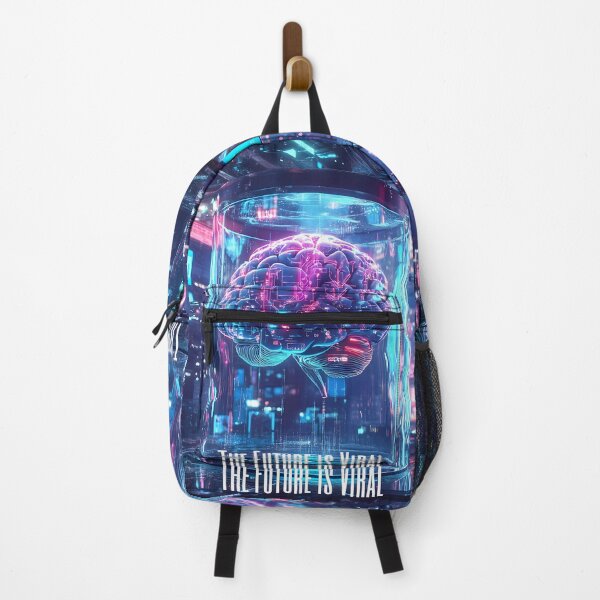 Item preview, Neon Mind: The Future is Viral designed and sold by AI-Only Creations.