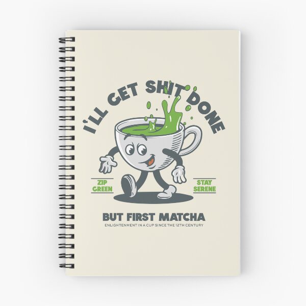 Item preview, Funny RetroVibe I'll Get Sh*t Done Matcha Green Tea designed and sold by emmjott.