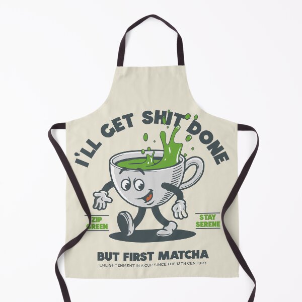 Item preview, Funny RetroVibe I'll Get Sh*t Done Matcha Green Tea designed and sold by emmjott.