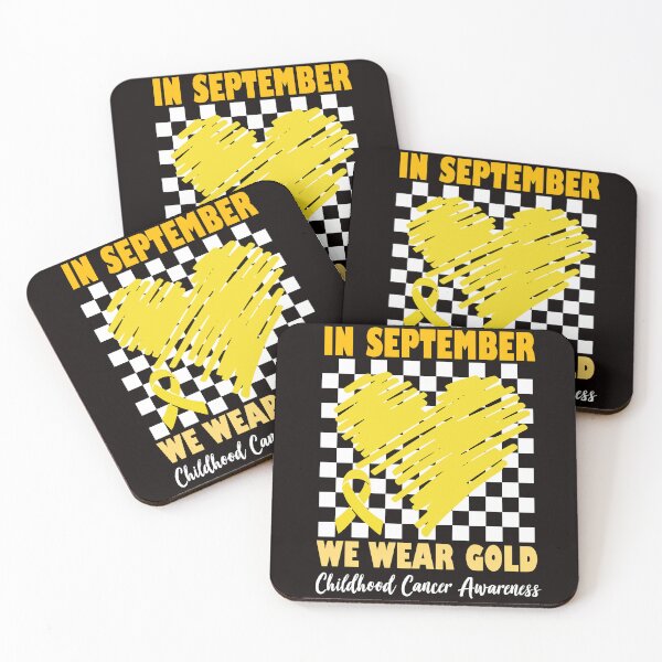 Item preview, In September We Wear Gold Childhood Cancer Awareness designed and sold by AxelBrook.