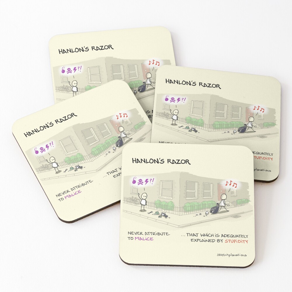 Item preview, Coasters (Set of 4) designed and sold by sketchplanator.