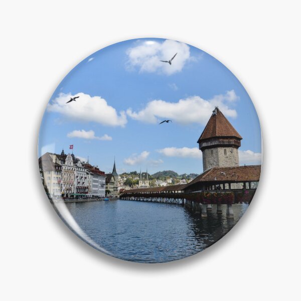 Item preview, Lucerne poster/ travel wall art / Switserland designed and sold by PanenkaPrints.