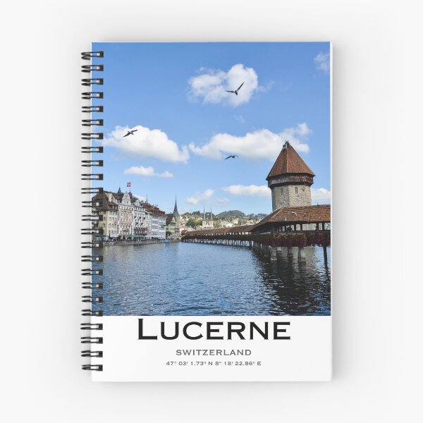 Item preview, Lucerne poster/ travel wall art / Switserland designed and sold by PanenkaPrints.