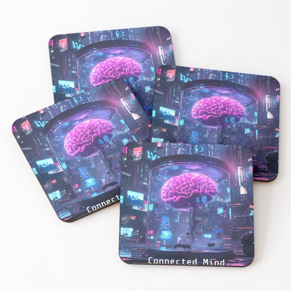 Item preview, Digital Evolution: Connected Mind designed and sold by AI-Only Creations.