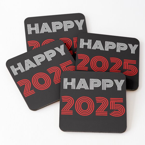 Item preview, "Happy 2025" Modern Stylish Typography Design, Happy New Year 2025! designed and sold by AlphaBetulia.
