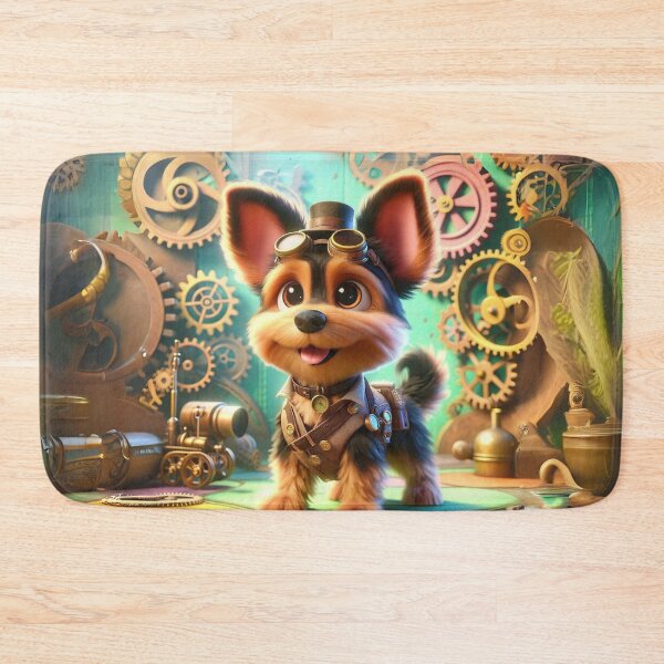 Item preview, Steampunk Australian Terrier designed and sold by Sillytoe.