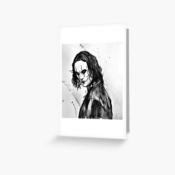 Item preview, Eric Draven - The Crow | Brandon Lee Portrait Poster Print designed and sold by ConorKeeganArt.