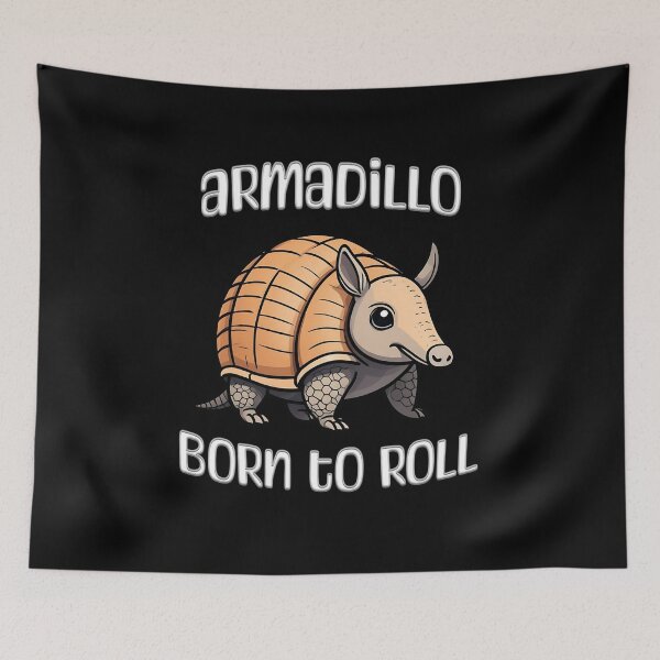 Item preview, Armadillo born to roll designed and sold by Purr95.