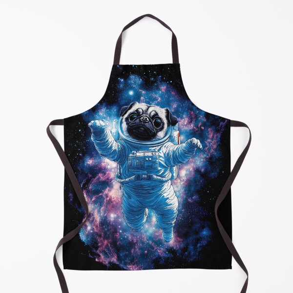 Item preview, Adorable Pug Astronaut Floating Through Outer Space designed and sold by Vinson-MFG.