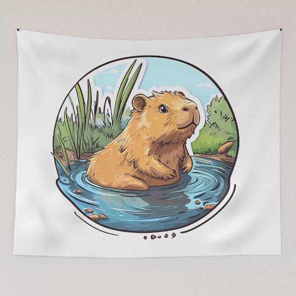 Item preview, Capybara designed and sold by VictoriaReznik.