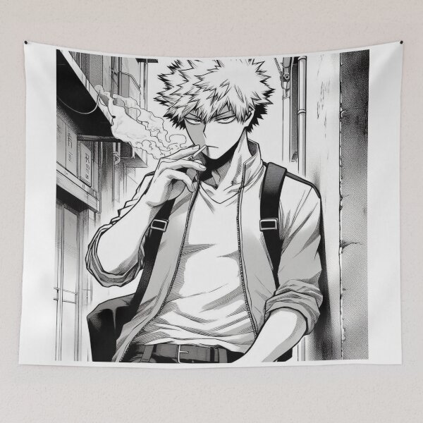 Item preview, Stressed Hero Bakug0 Anime designed and sold by AstroAppa.