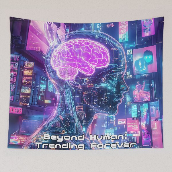Item preview, Beyond Human: Trending Forever designed and sold by AI-Only Creations.