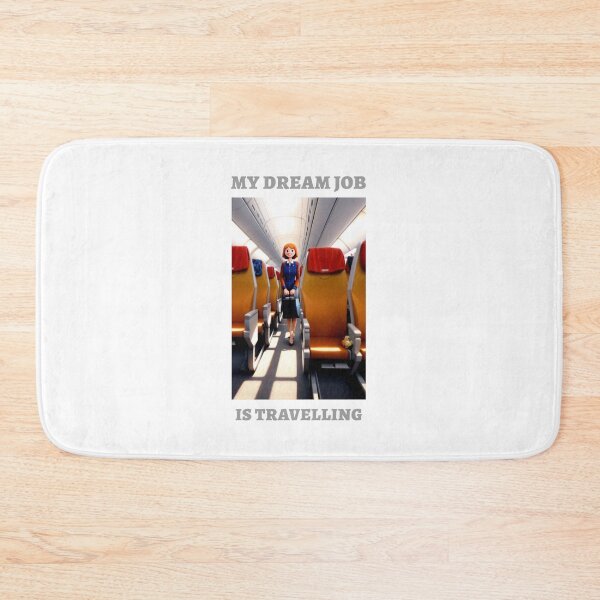 Item preview, My dream job is travelling t-shirt top shirt designed and sold by OAKDEN.