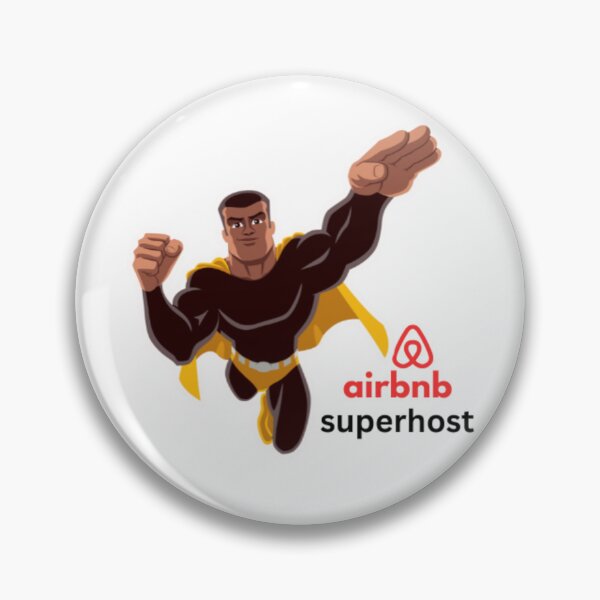 Item preview, Super Hero Super Host Airbnb Reservation Apartments Five Stars designed and sold by DaniVi.