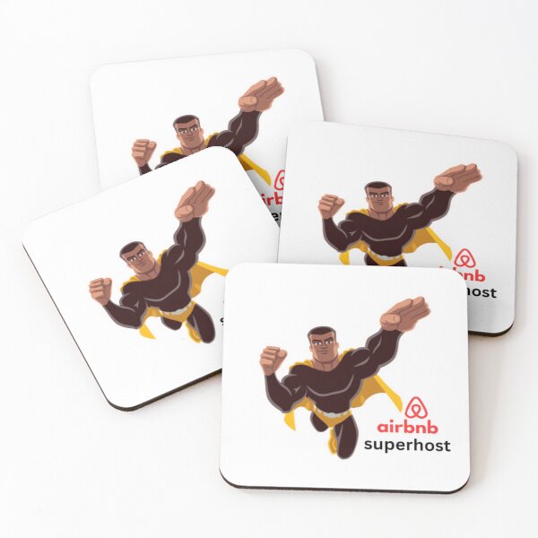 Item preview, Super Hero Super Host Airbnb Reservation Apartments Five Stars designed and sold by DaniVi.